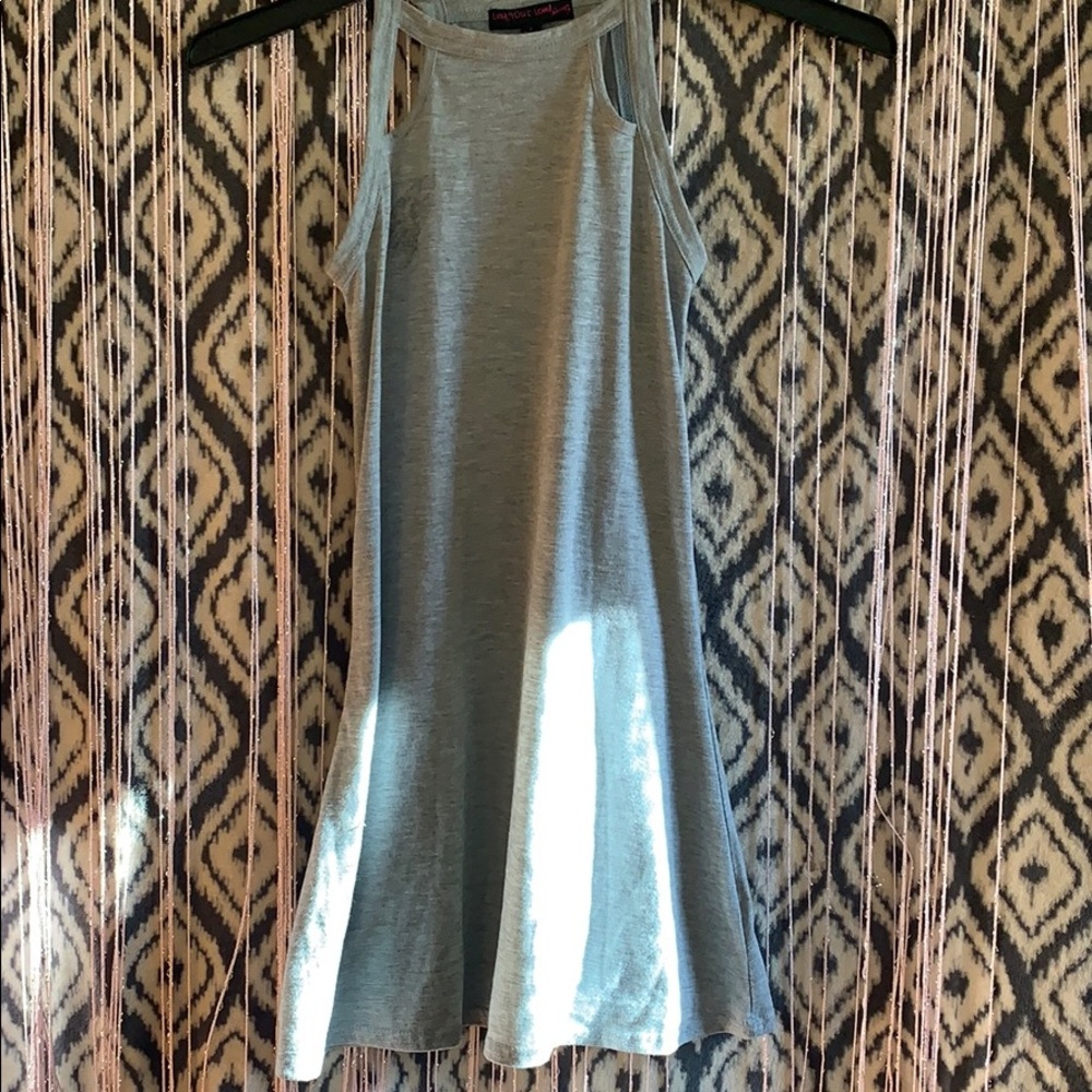 Cute Laugh out Loud grey dress 👗